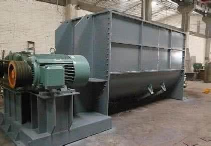 Stirring Paddle Horizontal 7.5kw Ribbon Blender Mixer